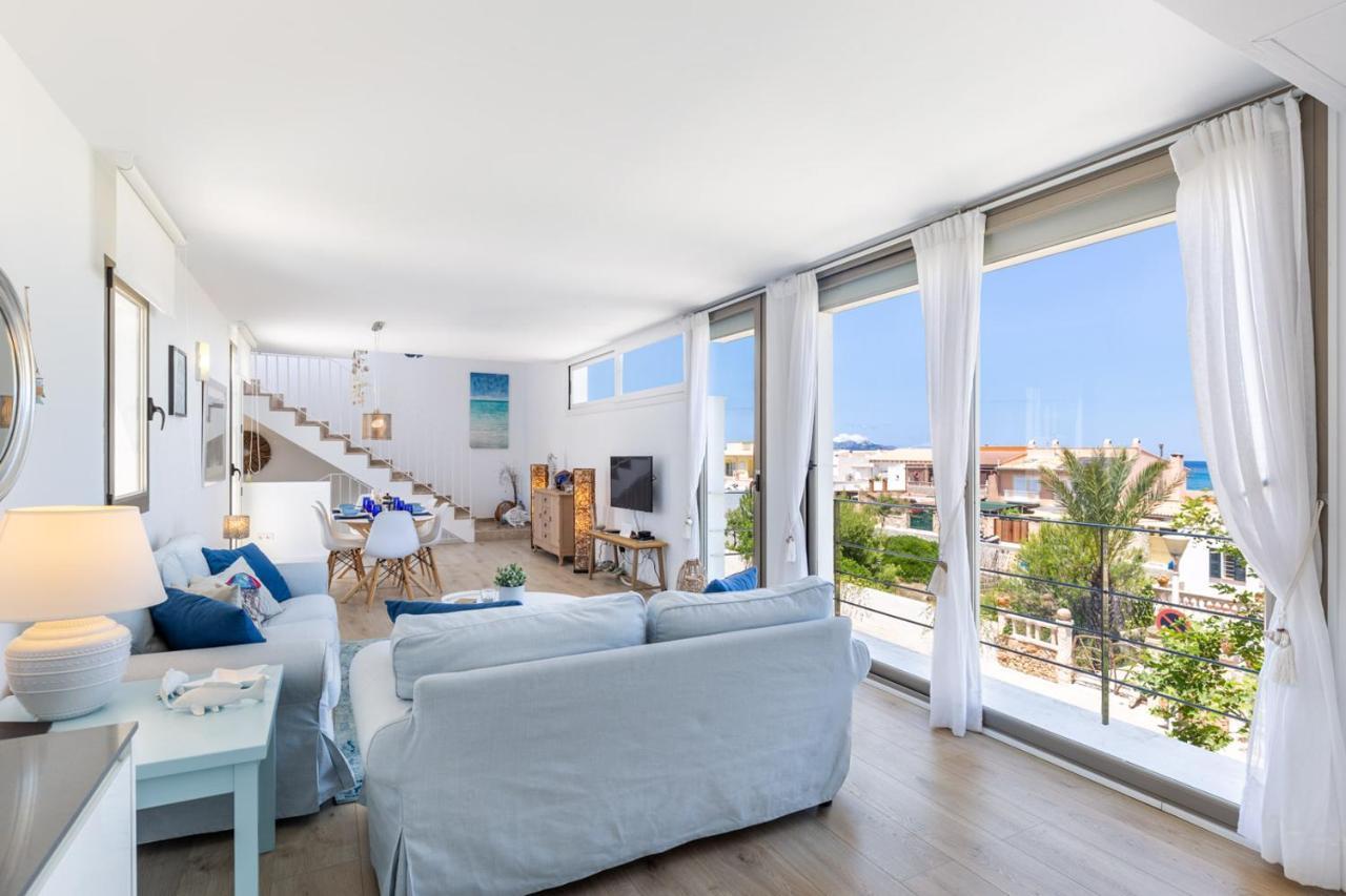 Sunny Townhouse With Terrace In Son Serra Сasa de vacaciones *